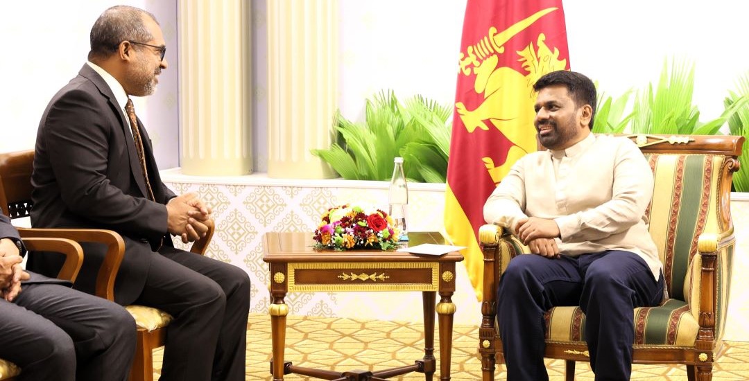 Foreign Minister Dr. Khaleel pays courtesy call on the President of Sri Lanka