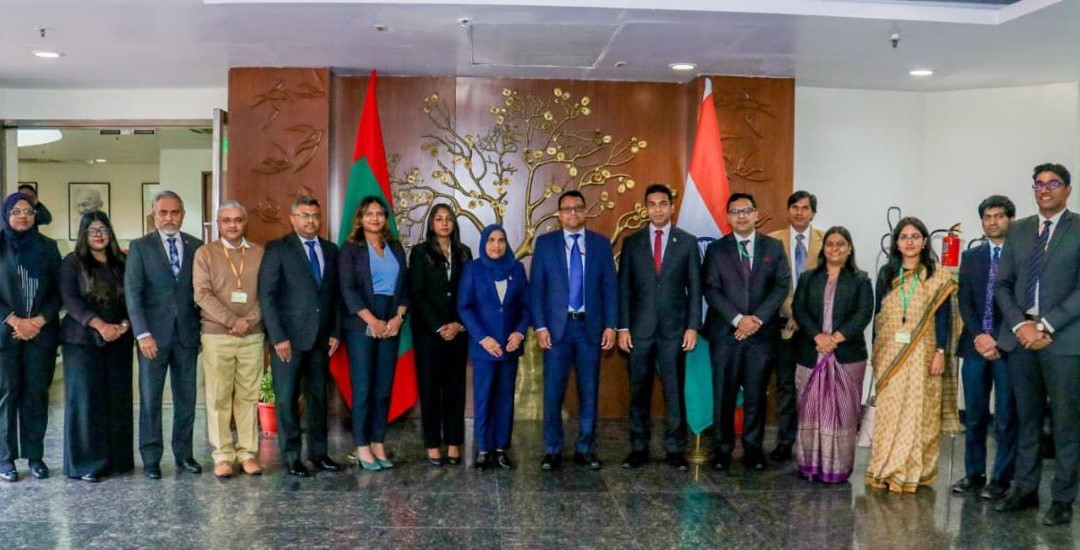 ދިވެހިރާއްޖެ އާއި އިންޑިއާ އާއި ދެމެދު "ކޮންސިއުލަރ ޑައިލޮގް" ގެ ތިންވަނަ މަޝްވަރާ ބައްދަލުވުން މިއަދު ނިއުދިއްލީގައި ބާއްވައިފި