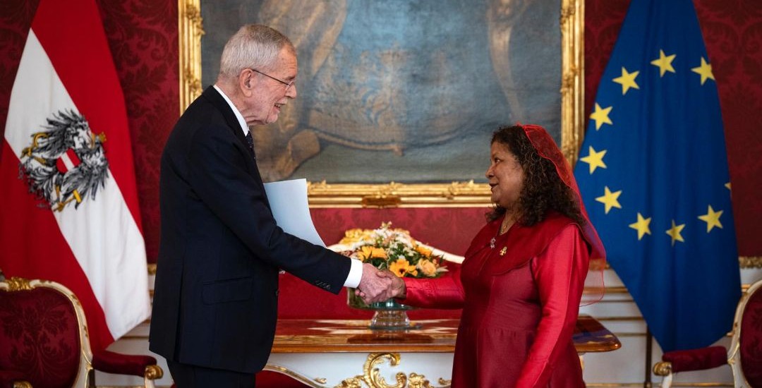 Non-Resident Ambassador of Maldives to Austria presents Credentials to the Federal President of Austria