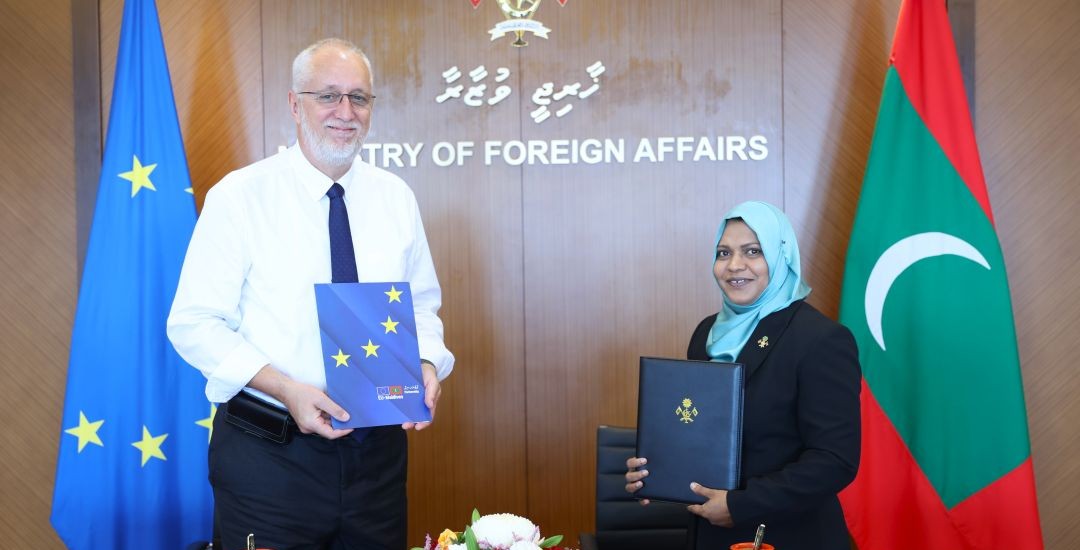 Joint Press Release - Financing Agreement “Community based Mangrove Protection and Regeneration in the Maldives 
